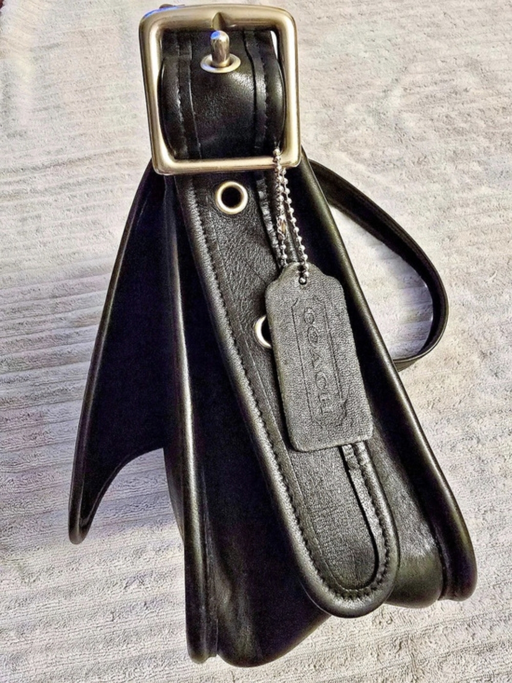 Vintage Coach Patricia’s Legacy Leather Crossbody Bag — Style 9951 (Made in USA) - Picture 3 of 7